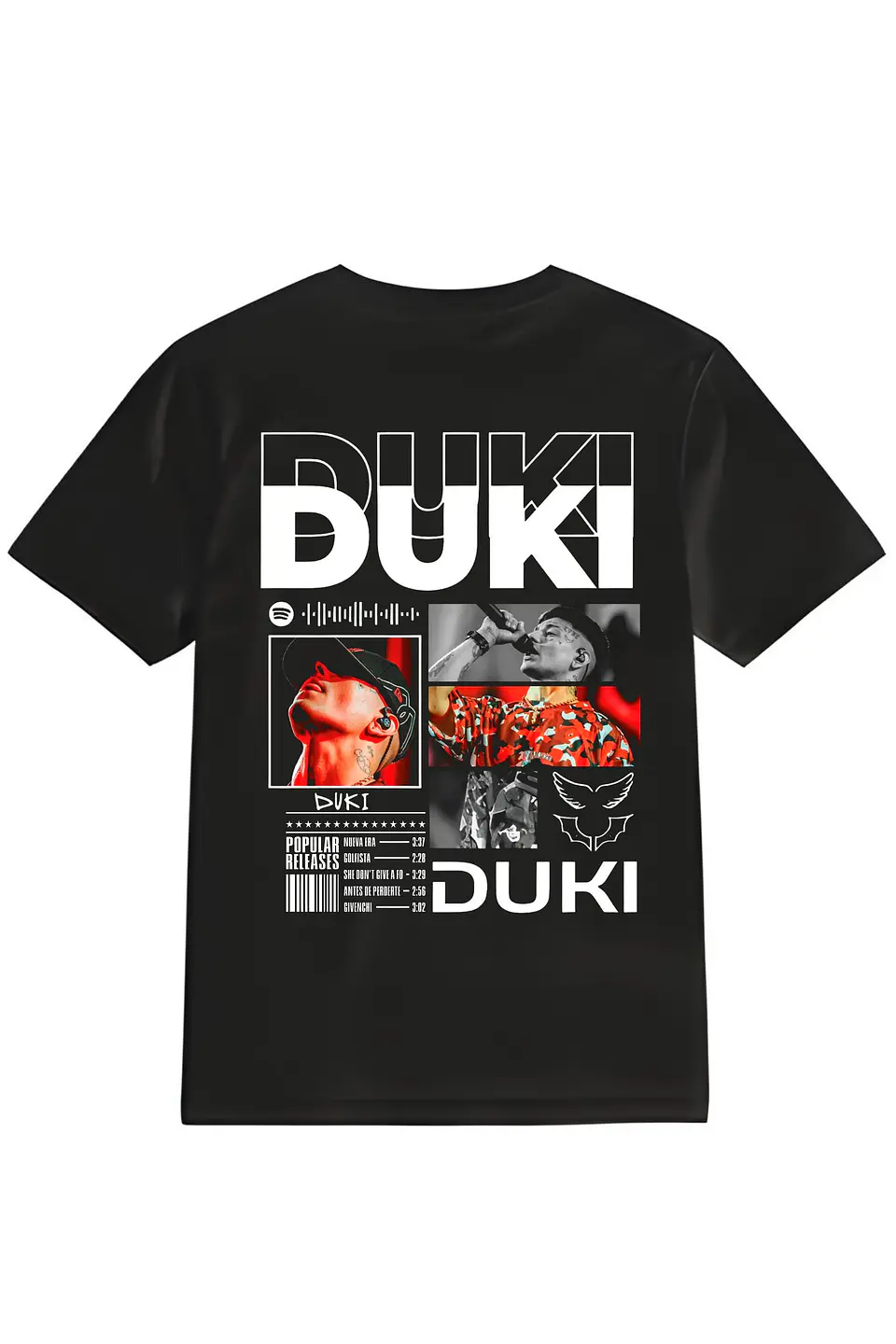 POLERA DUKI NEGRO - CLASSIC UNISEX 1