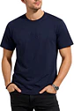 POLERA CLASSIC SPIDER BORDADA HEAVY COTTON 280 - AZUL MARINO MVBORDART - Miniatura 2