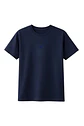 POLERA CLASSIC SPIDER BORDADA HEAVY COTTON 280 - AZUL MARINO MVBORDART - Miniatura 1