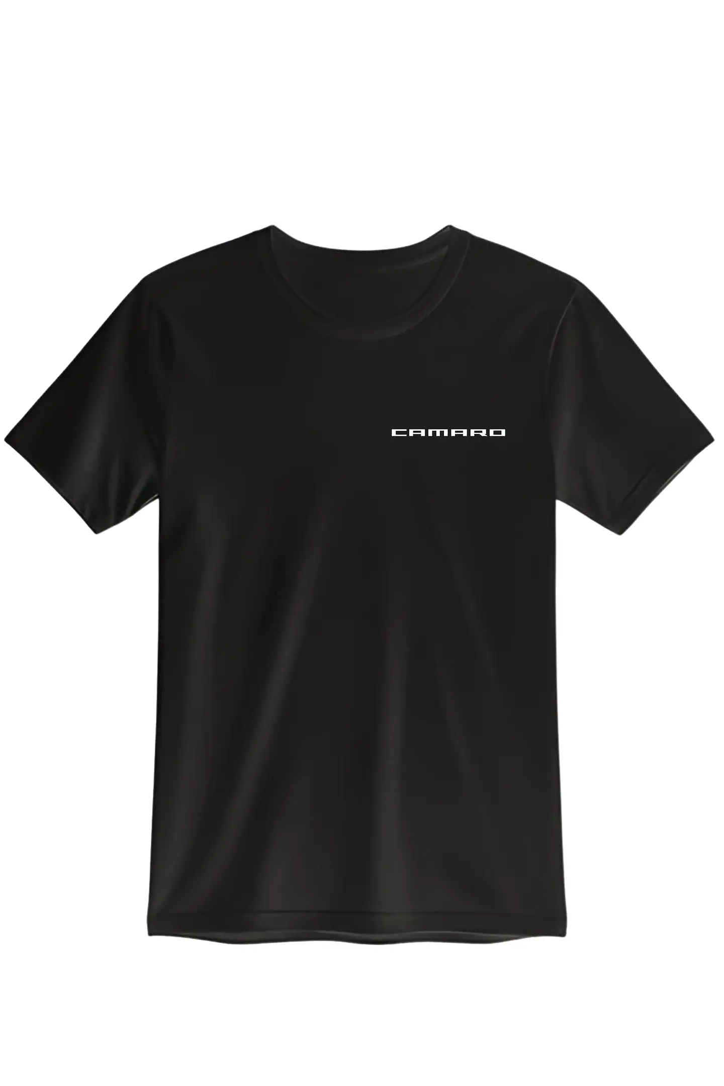 POLERA CAMARO ZL1 NEGRO - BLANCO CLASSIC UNISEX 3