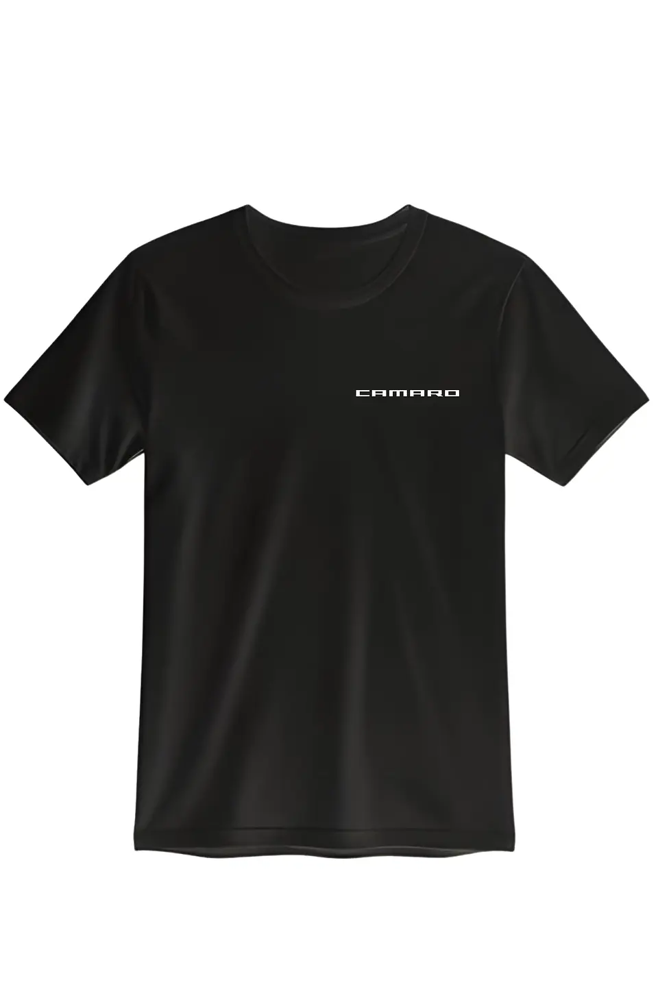 POLERA CAMARO ZL1 NEGRO - BLANCO CLASSIC UNISEX 3