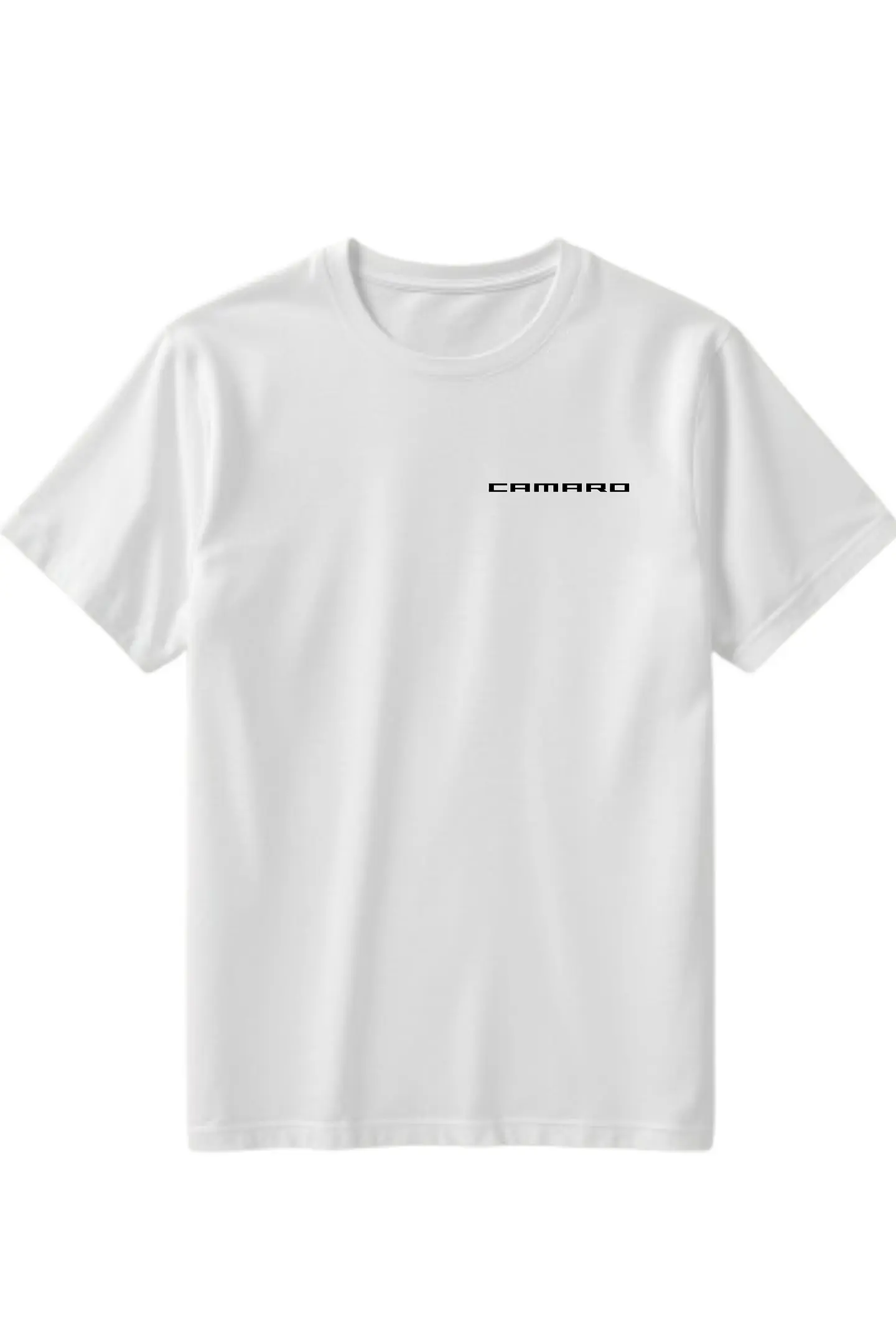 POLERA CAMARO ZL1 NEGRO - BLANCO CLASSIC UNISEX 4