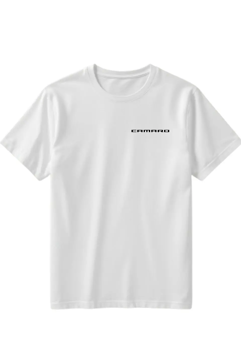 POLERA CAMARO ZL1 NEGRO - BLANCO CLASSIC UNISEX 4