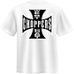 POLERA PAUL WALKER - WEST COAST CHOPPERS NEGRO - BLANCO CLASSIC UNISEX - Miniatura 2