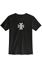 POLERA PAUL WALKER - WEST COAST CHOPPERS NEGRO - BLANCO UNISEX - Miniatura 4