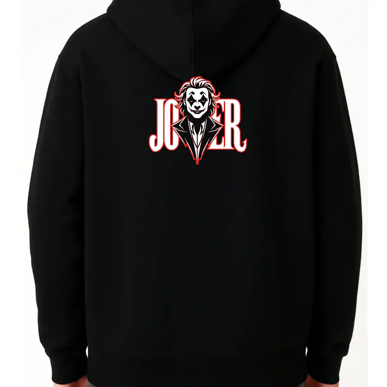 POLERÓN BORDADOS PAYASO  - NEGRO 4