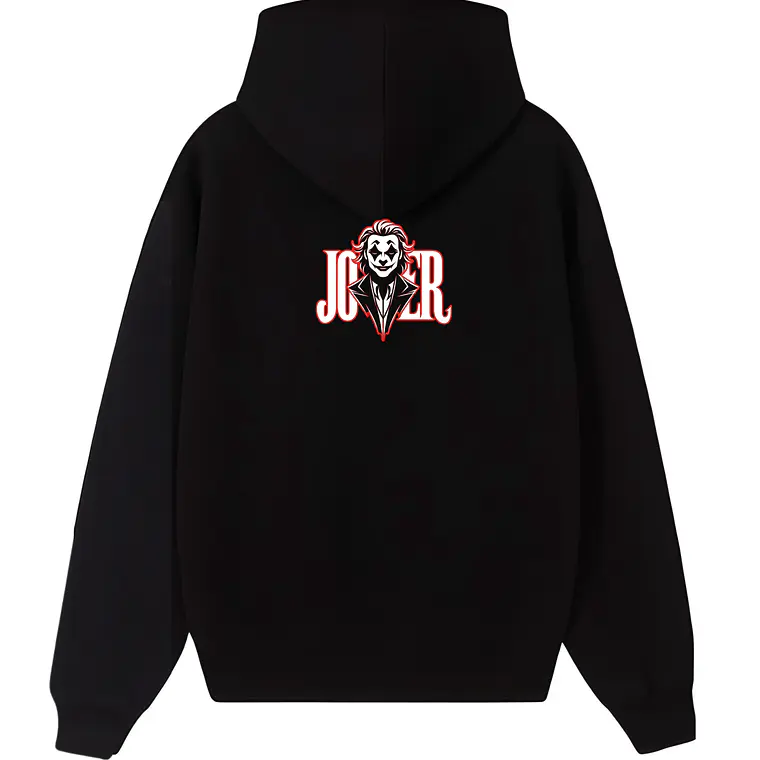 POLERÓN BORDADOS PAYASO  - NEGRO 2