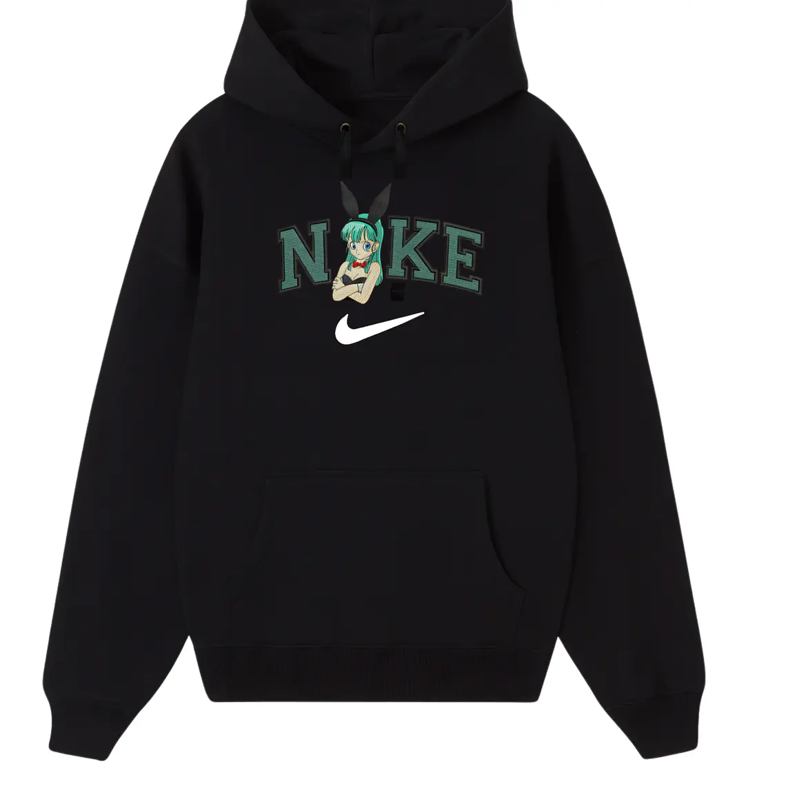 POLERÓN BORDADO BULM - NEGRO 1