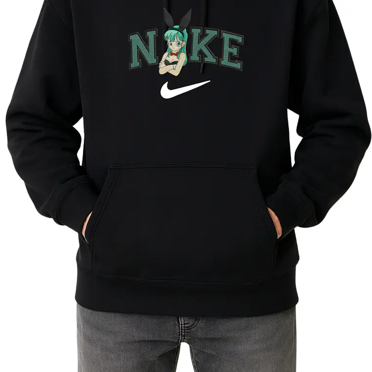 POLERÓN BORDADO BULM - NEGRO 3