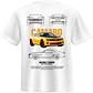 POLERA CAR AMARILLO NEGRO - BLANCO CLASSIC UNISEX - Miniatura 3