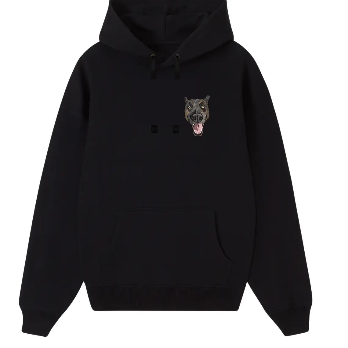 Hoodie Personalizado · Retrato de Mascota Bordado 4