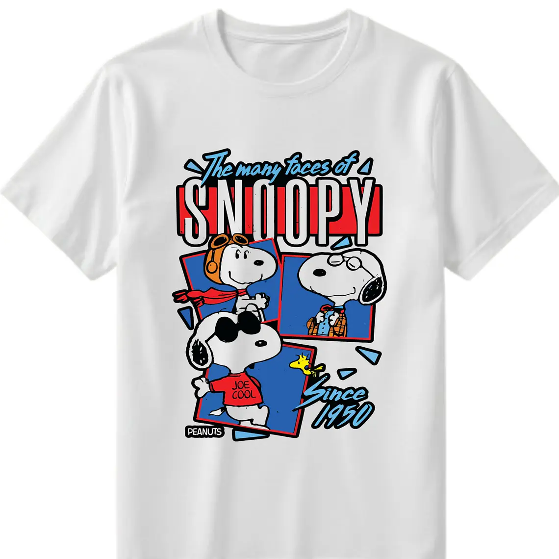 POLERA PERRITO - BLANCO CLASSIC UNISEX 1