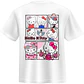 POLERA KITTY - BLANCO CLASSIC UNISEX - Miniatura 1