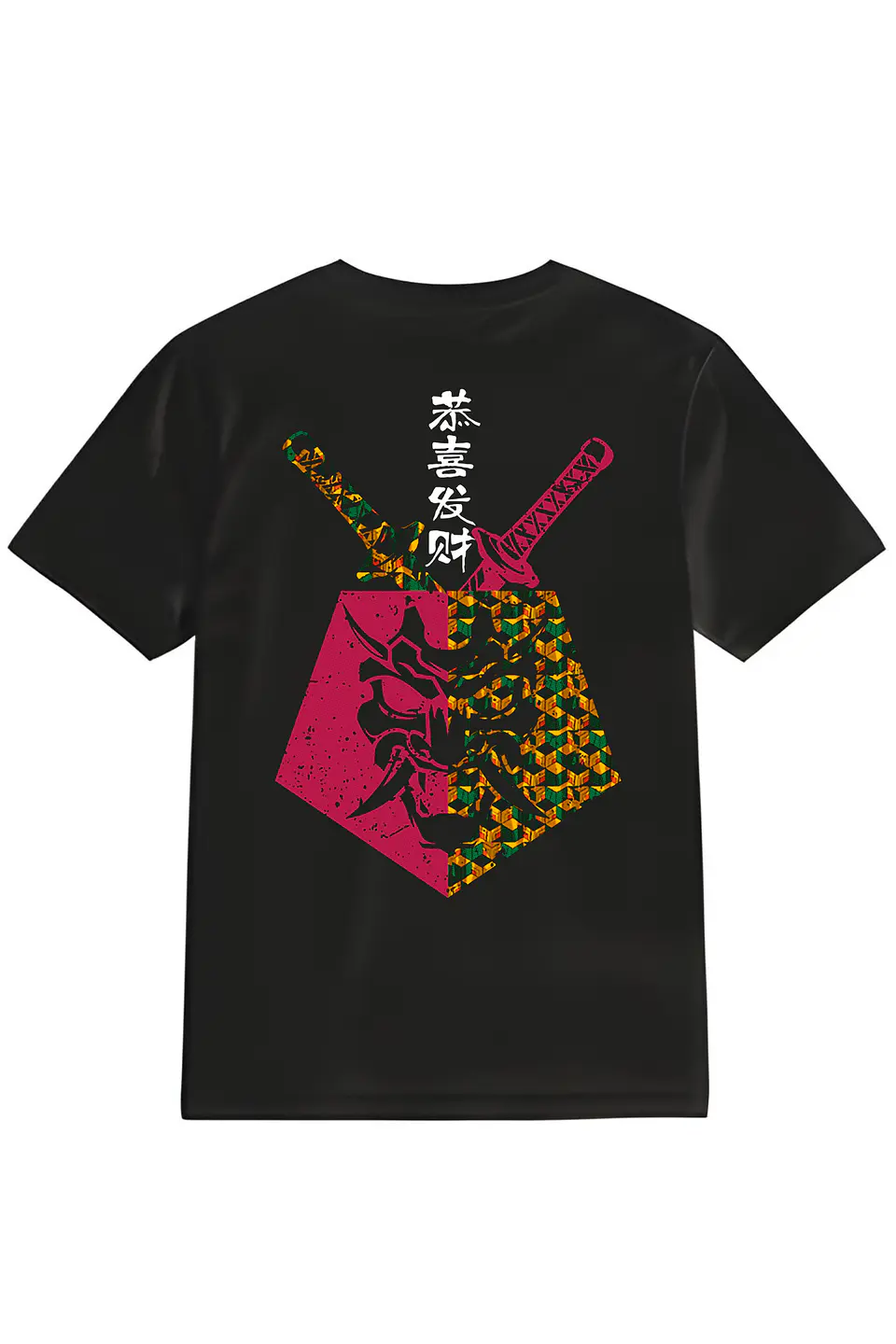 POLERA DEMON - NEGRO UNISEX 1