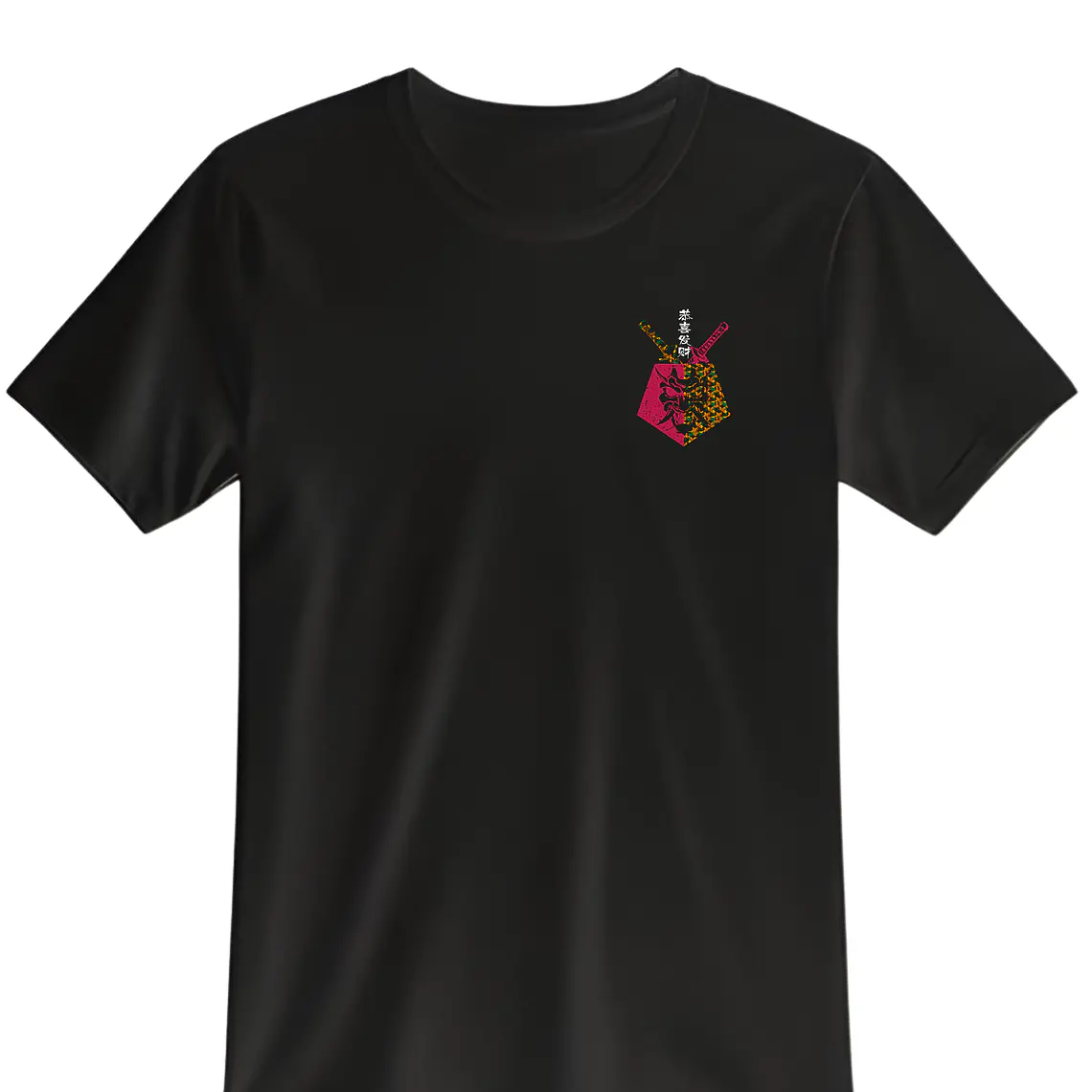 POLERA DEMON - NEGRO UNISEX 2
