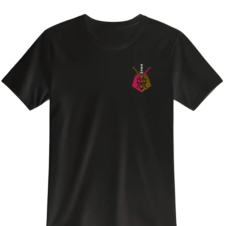 POLERA DEMON - NEGRO UNISEX 2