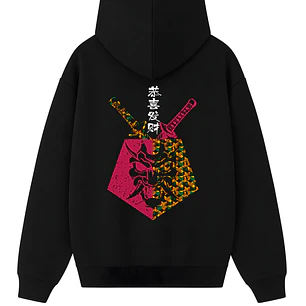 POLERÓN DEMON - NEGRO UNISEX