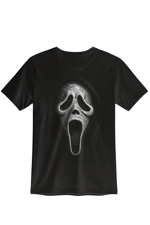 POLERA SCREAM - NEGRO UNISEX