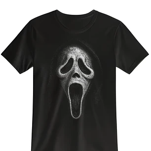 POLERA SCREAM - NEGRO UNISEX