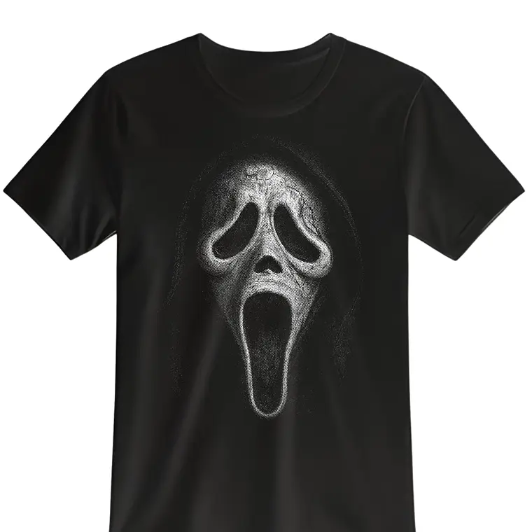 POLERA SCREAM - NEGRO UNISEX 1
