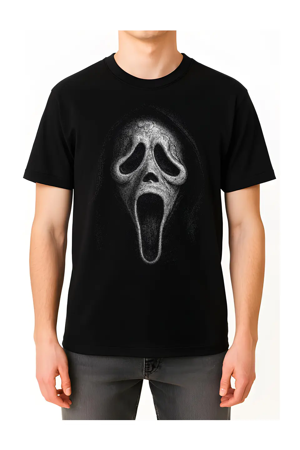 POLERA SCREAM - NEGRO UNISEX 2