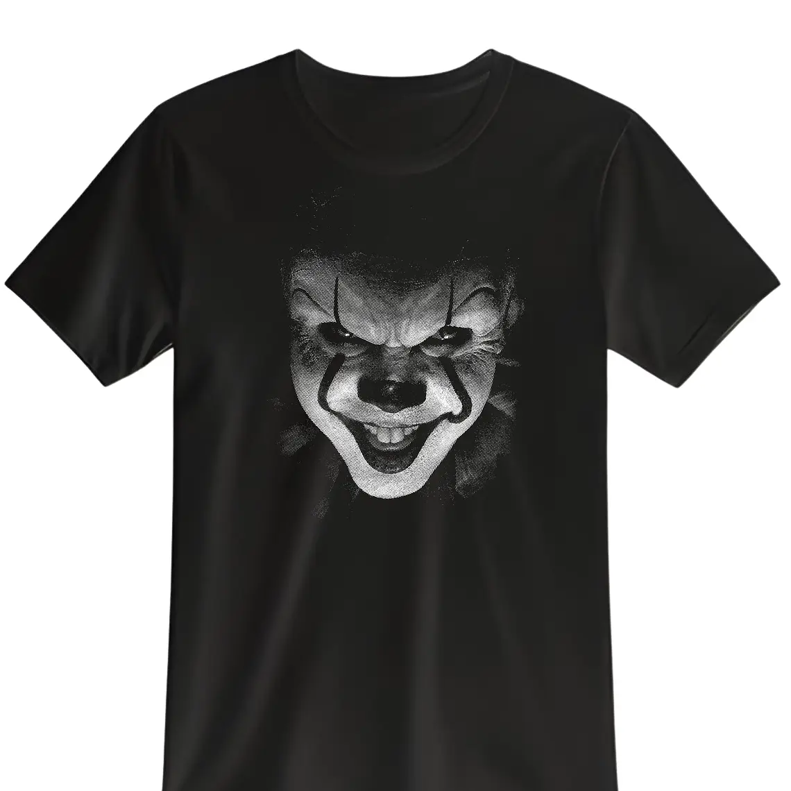 POLERA PAYASO - NEGRO UNISEX 1