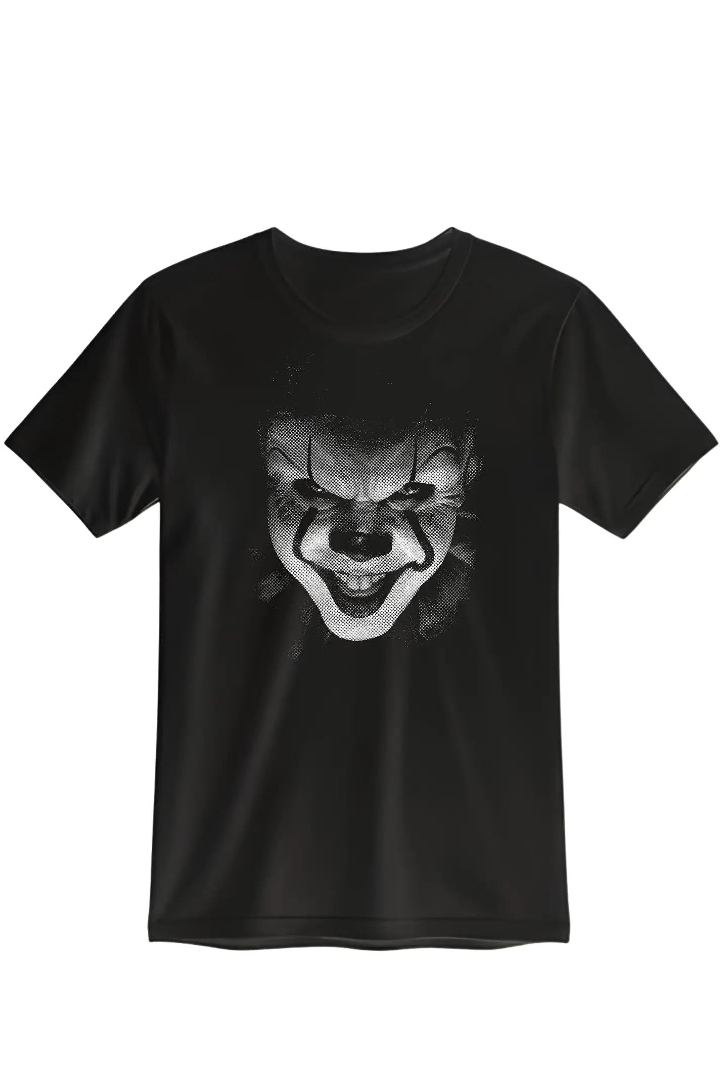 POLERA PAYASO - NEGRO UNISEX 1