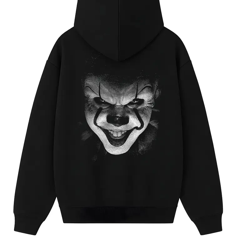 POLERÓN PAYASO - NEGRO UNISEX 1