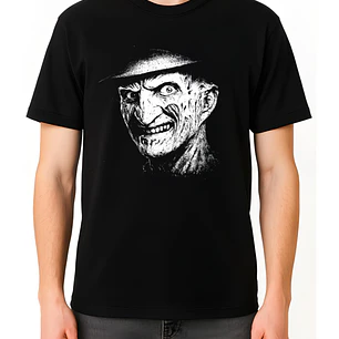 POLERA FREDDY - NEGRO UNISEX