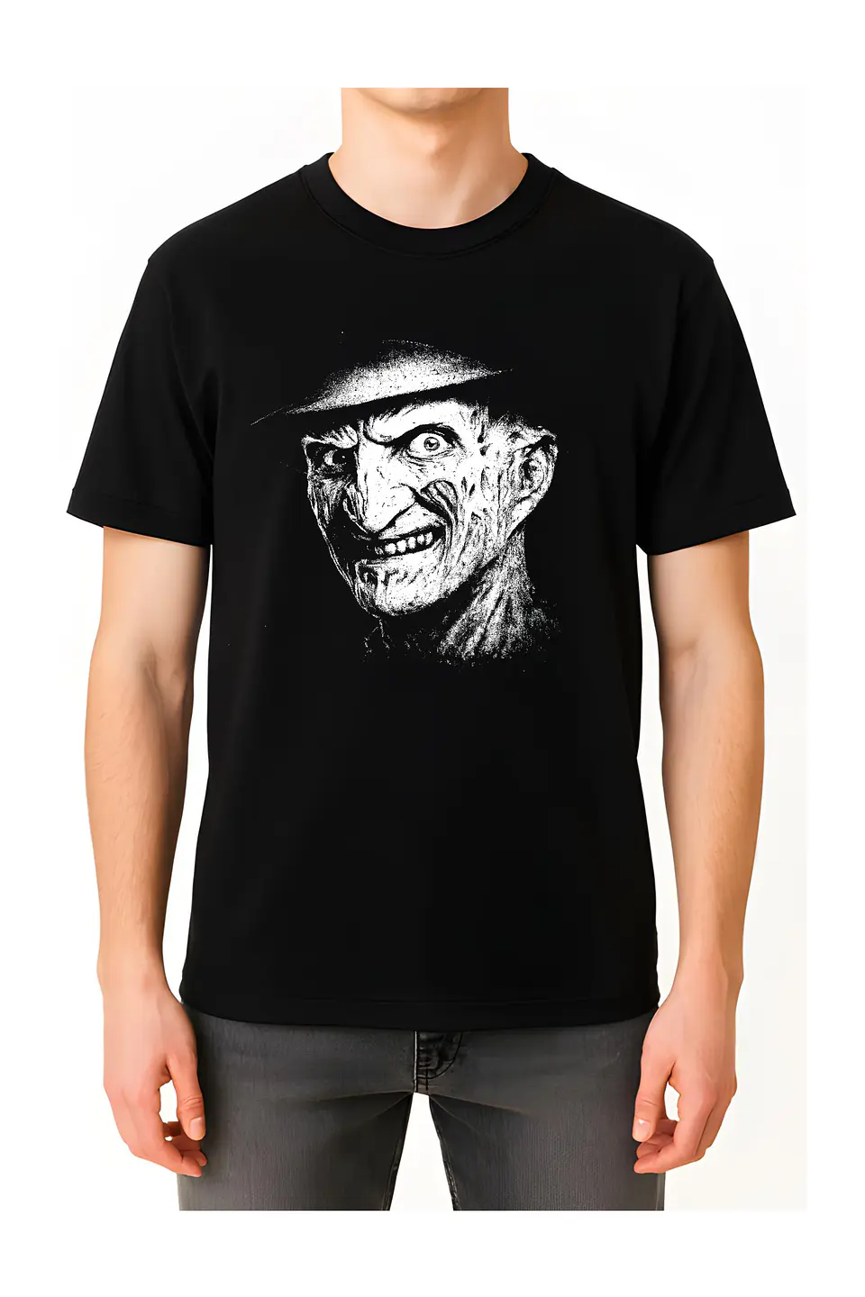 POLERA FREDDY - NEGRO UNISEX 2
