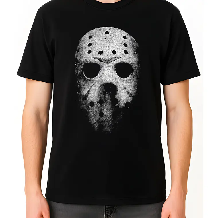 POLERA JASON - NEGRO UNISEX 2