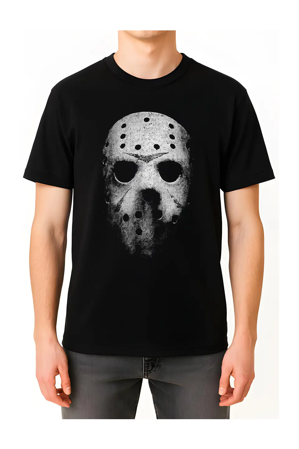 POLERA JASON - NEGRO UNISEX 2