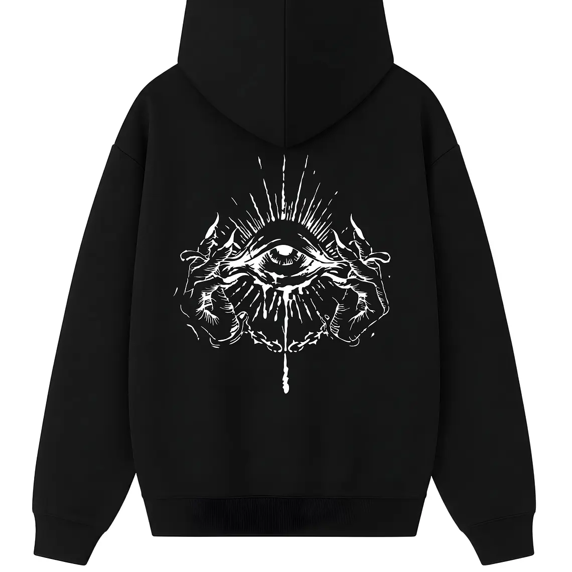 POLERÓN EYE DARK - NEGRO UNISEX 1
