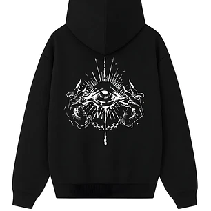 POLERÓN EYE DARK - NEGRO UNISEX