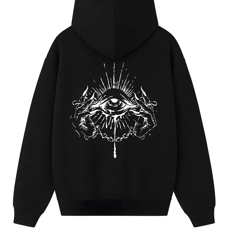 POLERÓN EYE DARK - NEGRO UNISEX 1