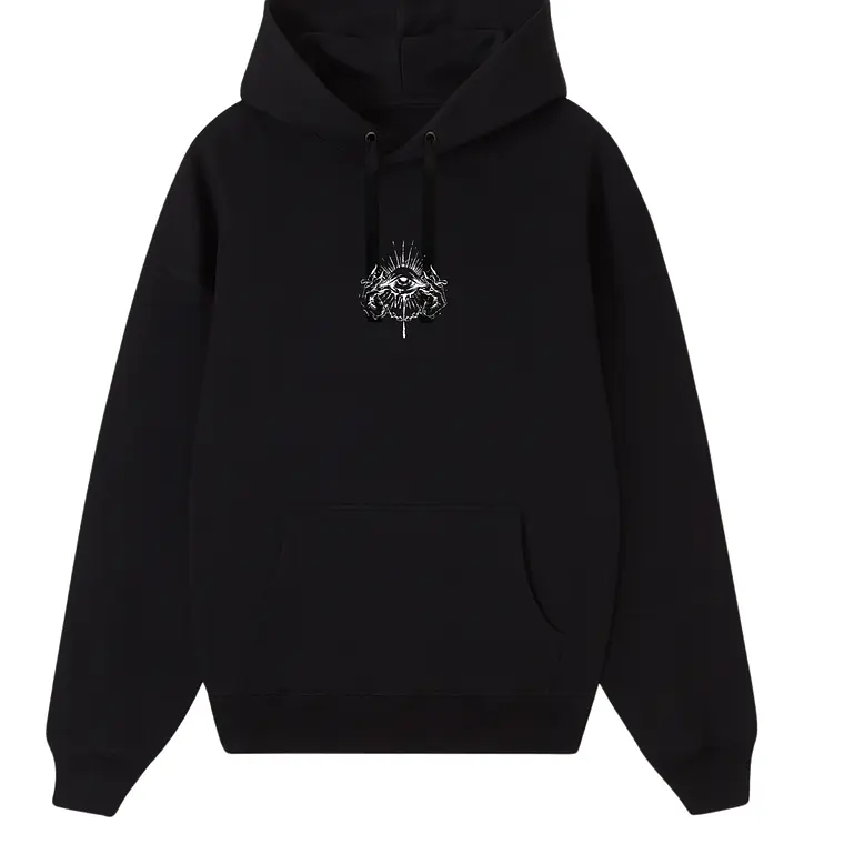 POLERÓN EYE DARK - NEGRO UNISEX 2