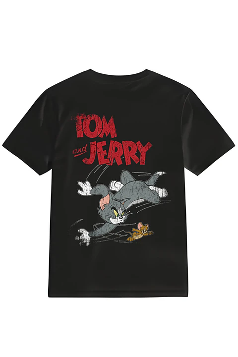 POLERA TOM - NEGRO UNISEX