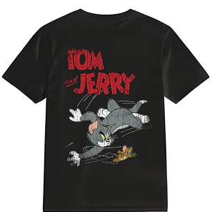 POLERA TOM - NEGRO UNISEX