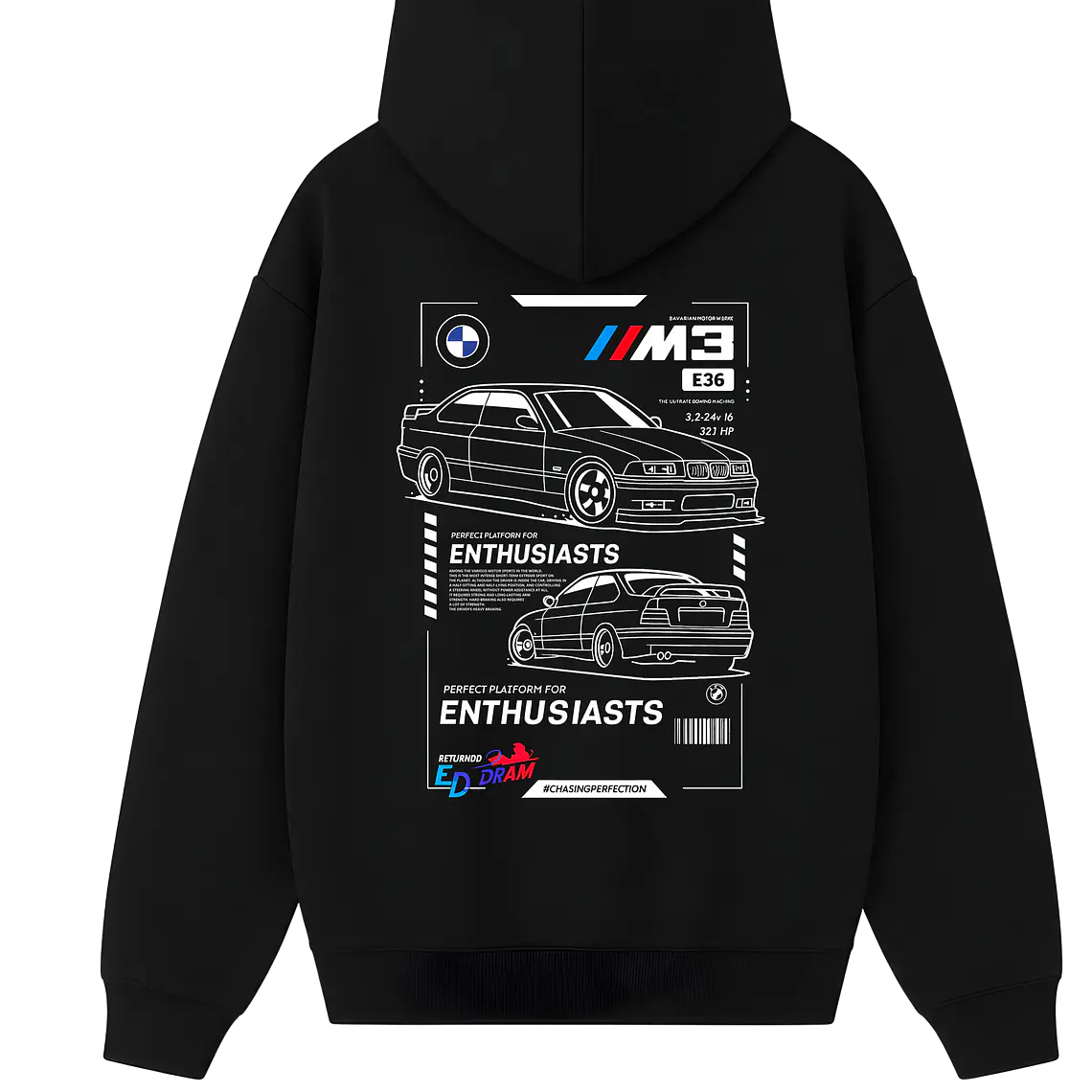 POLERÓN MPOWER - NEGRO UNISEX 2