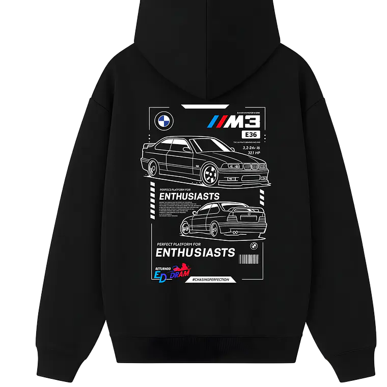POLERÓN MPOWER - NEGRO UNISEX 2
