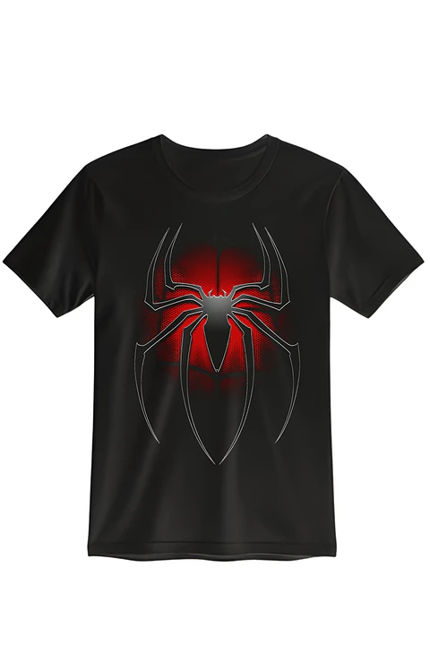 POLERA SPIDER - NEGRO UNISEX