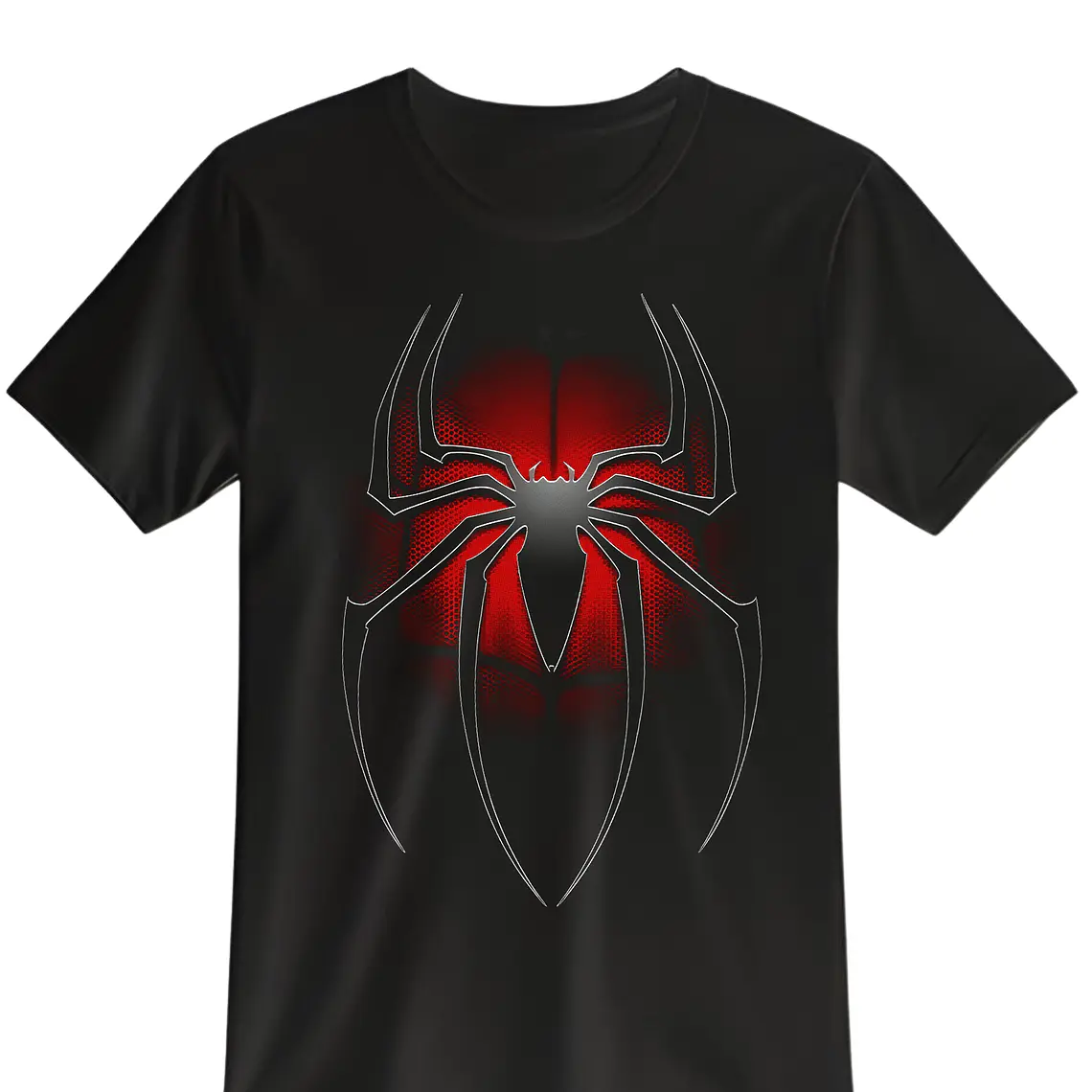POLERA SPIDER - NEGRO UNISEX 1