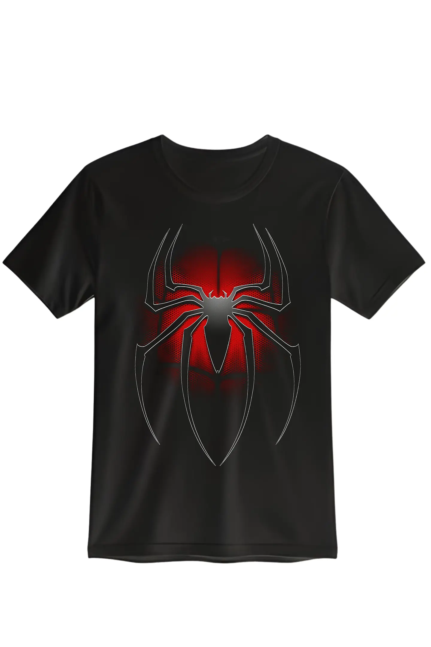 POLERA SPIDER - NEGRO UNISEX 1