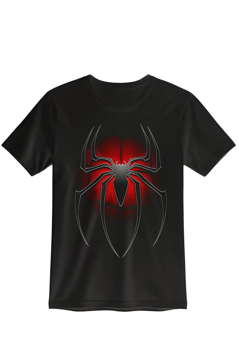 POLERA SPIDER - NEGRO UNISEX 1