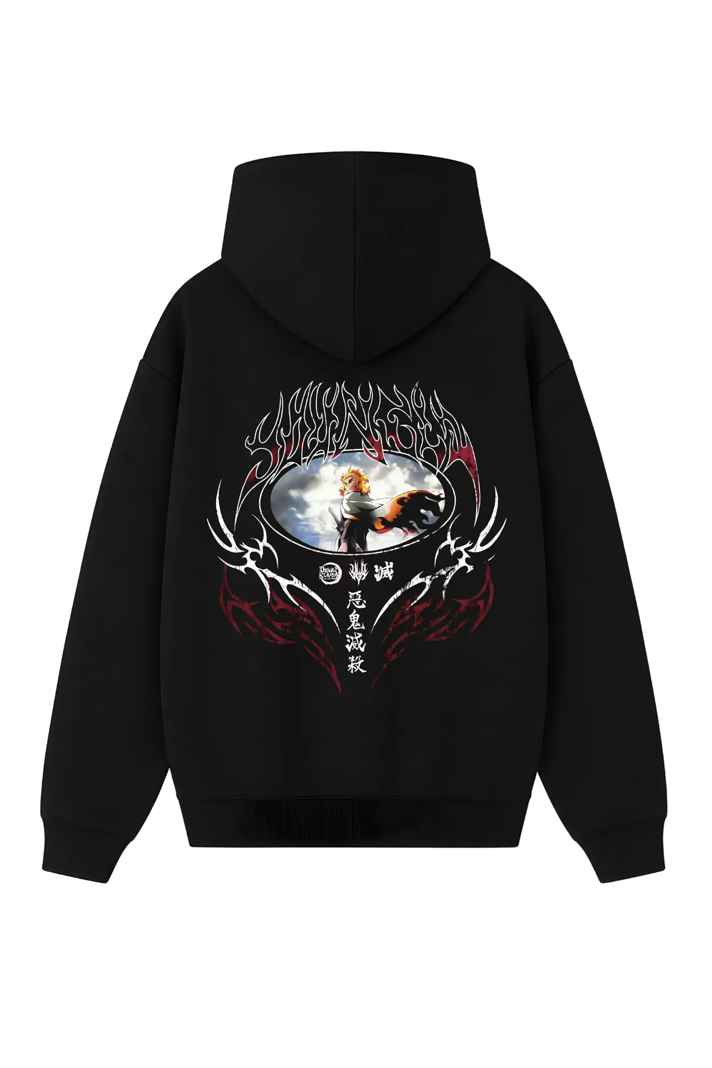 POLERÓN DEMON - NEGRO UNISEX 1