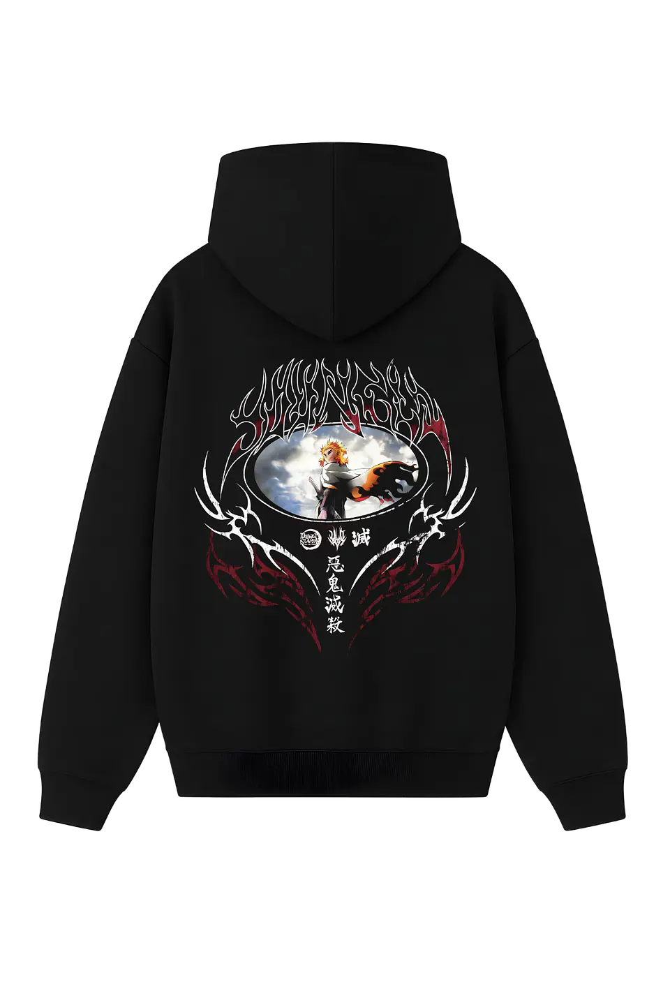 POLERÓN DEMON - NEGRO UNISEX 1