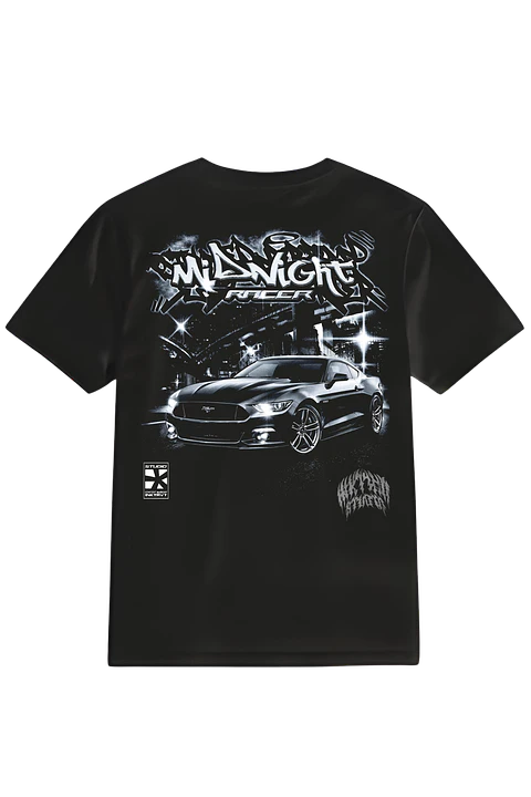 POLERA MUSTANG- NEGRO UNISEX