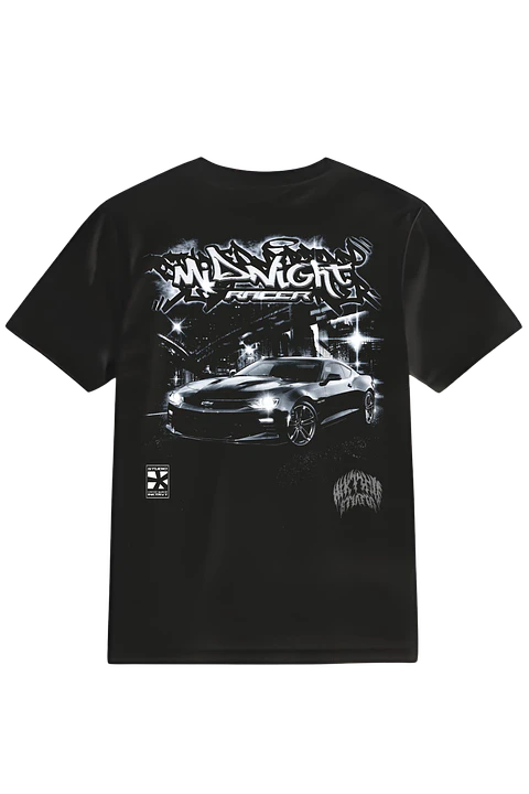 POLERA CAMARO - NEGRO UNISEX