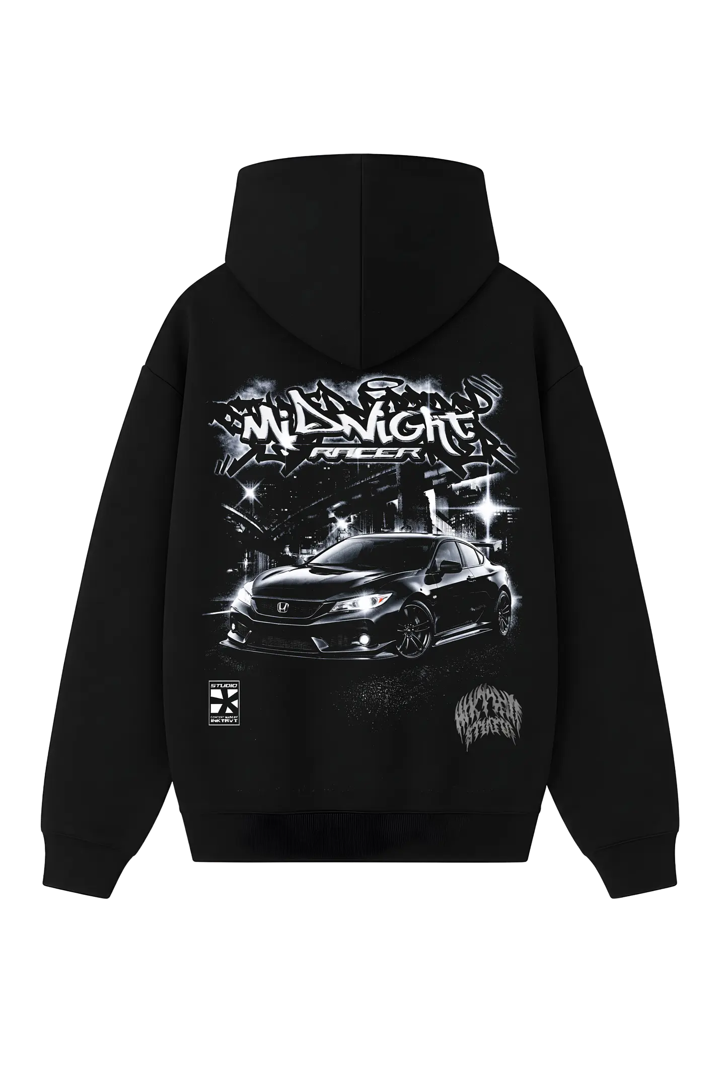 POLERÓN HONDA - NEGRO UNISEX 1