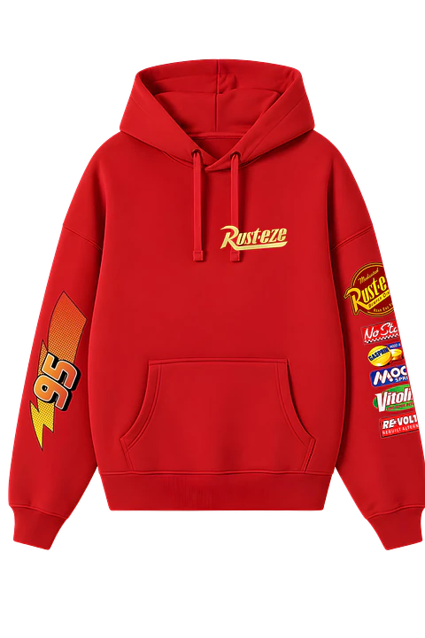 POLERÓN RAYOMC- ROJO UNISEX